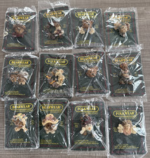 Boyds Bears  Friends Vintage Enamelled Bear Lapel Pin Collection Lot of 12 3