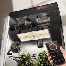 2026 Spider Farmer 120x60CM Grow Tent Kits SF2000EVO LED+CarbonFilter+RJ12 Port
