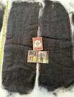 4.3oz Black Alpaca Fiber Batts Clean Washed Carded Spinning Felting Fiber X21 — photo 2
