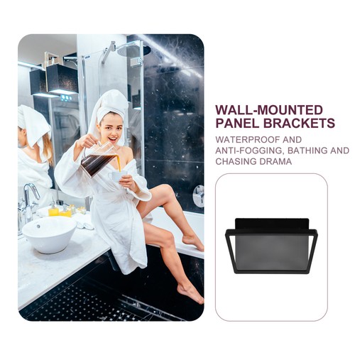 Waterproof and Anti-fog Storage Box Adjustable Tablet Holder Shower Case - 第 5/12 張圖片