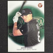 2002 Topps Pristine #190 Jonny Gomes RC Rookie Card
