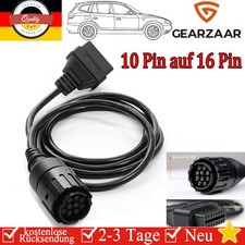 OBD2 Diagnose Adapter 16pin auf 10pin für BMW K1200GT K1300GT K1600GT K1600GL