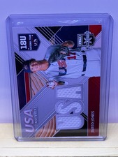 2020 Elite Extra Edition USA Baseball Materials Black Jared Jones
