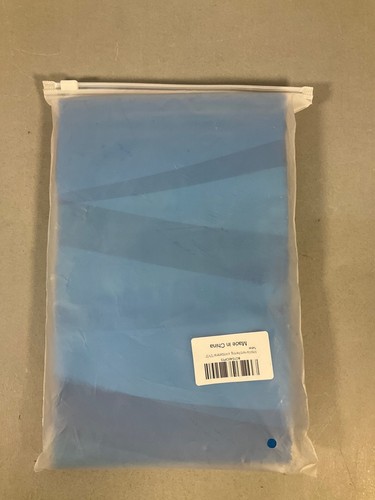 MitoVilla Blue Ombre Shower Curtain Set, Abstract Ocean Shower Curtain, Light Bl - Bild 5 von 13