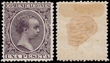 España Spain 226 1889-01 Alfonso XIII Pelón MH