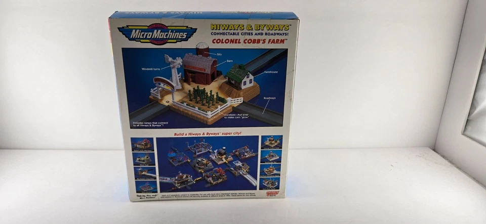 Micro Máquinas Galoob 1994 Coronel Cobb’s Farm Hiways & Byways Nuevas en Caja Foto 4 de 4