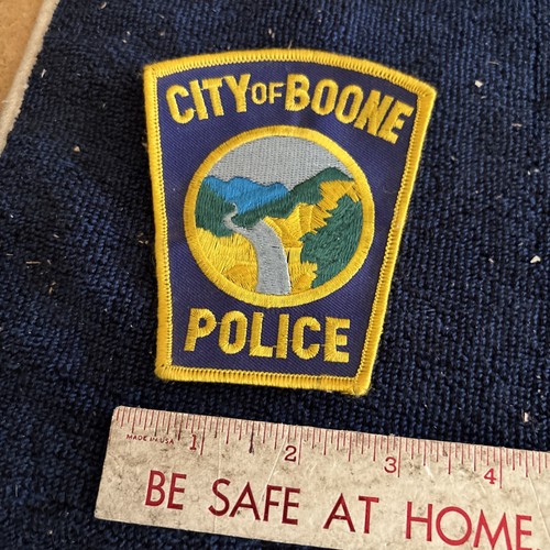 City of Boone Police NC Uniform Shoulder Patch