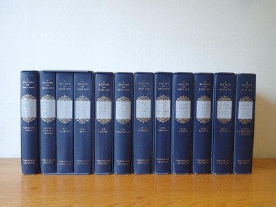 A History of England Folio Society 12 volumes
