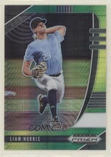 2020 Panini Prizm Draft Picks Green & Yellow Hyper Prizm Liam Norris #PDP90 2xd