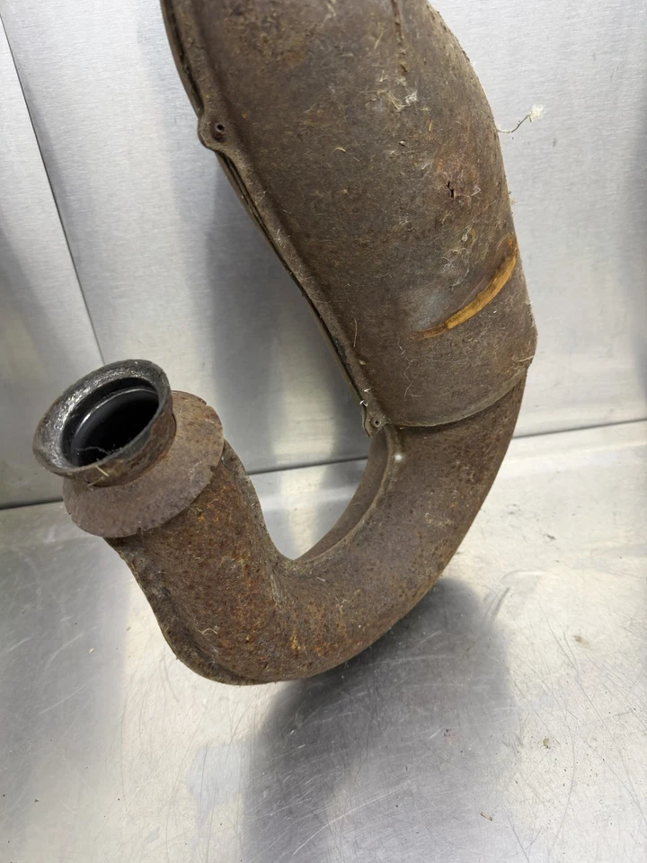1995 96 Arctic Cat 550 Cougar Exhaust Expansion Pipe Chamber Pipe - Image 4 of 4