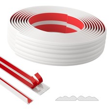 Wall Corner Protector Trim, 20 Feet Flexible Inside Outside Guard, Peel and...