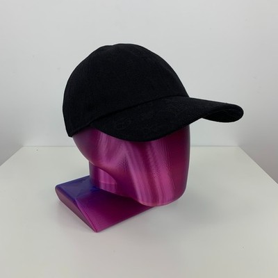 Louis Vuitton LV Monogram Essential Cotton Baseball Cap Hat Black Size M