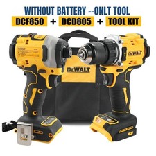 DeWalt DCD805 DCF850 Kit combinato trapano a percussione e cacciavite senza fili senza spazzole