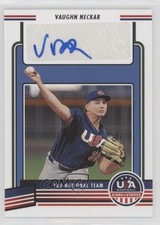 2023 Panini USA Baseball Stars & Stripes Vaughn Neckar #18U2-VN Auto 4z8