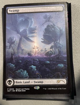 Magic MTG MagicCon Las Vegas 2025 Swamp 0033 lotus Promo card Non
