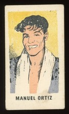 1950 Kiddy's Favourites Popular Boxers Boxing #19 Manuel Ortiz PR *d2