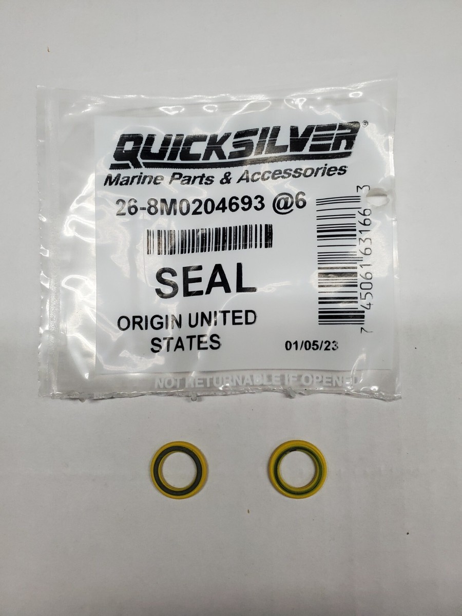 Mercruiser OEM Outdrive Gear Case Oil Drain Plug Washer. Gasket  
