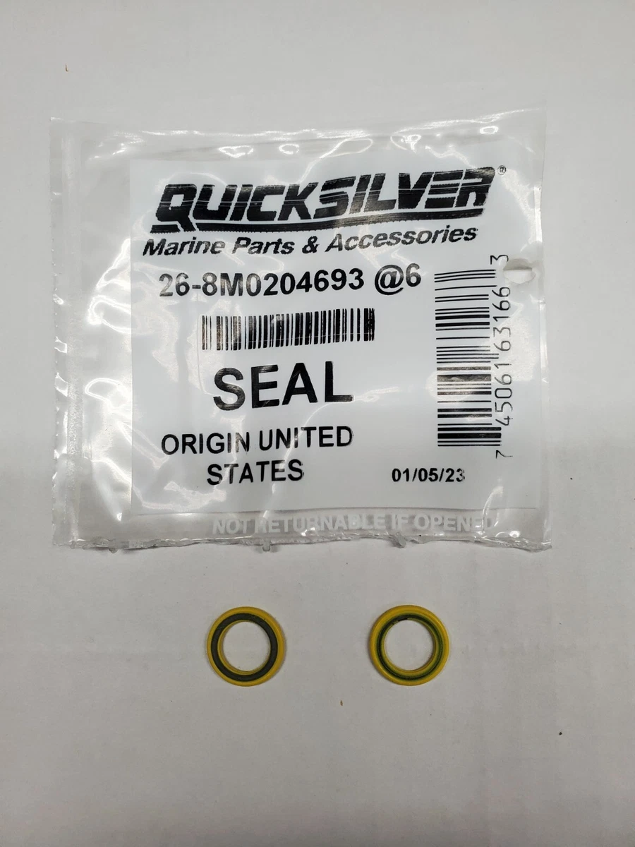 Mercruiser OEM Outdrive Gear Case Oil Drain Plug Washer. Gasket  