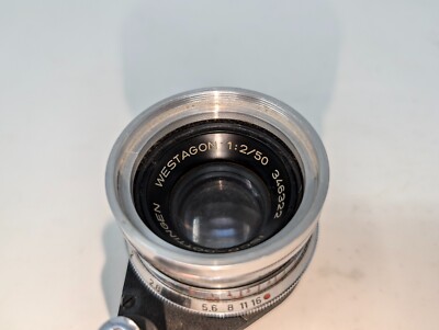 Vintage Isco Gottingen Edixa Westagon 2/50mm f/2 50mm (87) | eBay