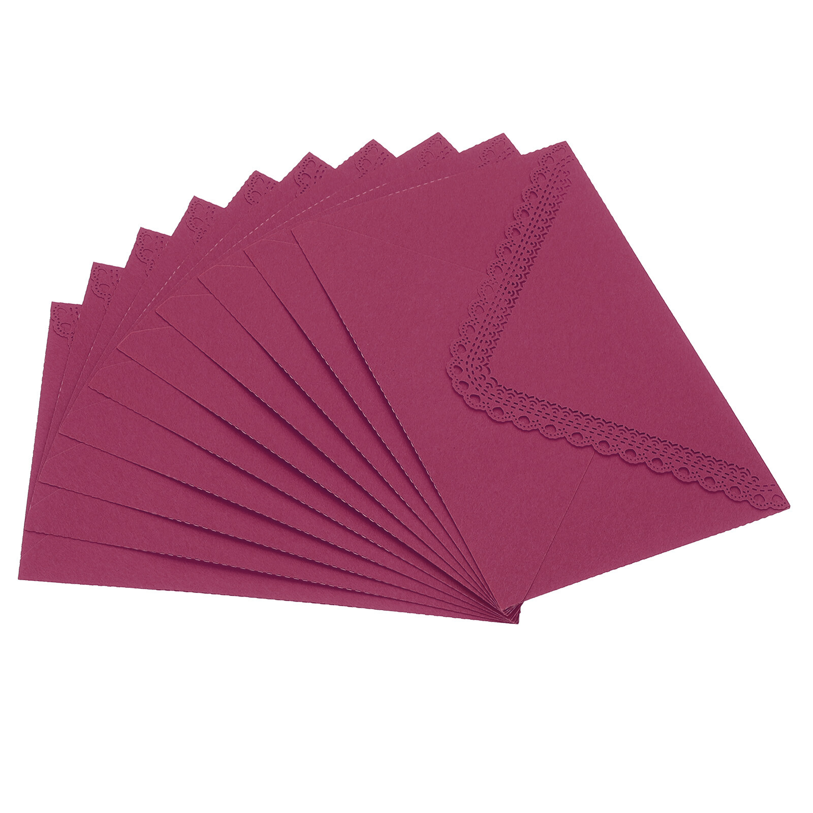 Buste per Buoni Regalo 4x6",10pz Buste in Carta con Motivo a Pizzo...