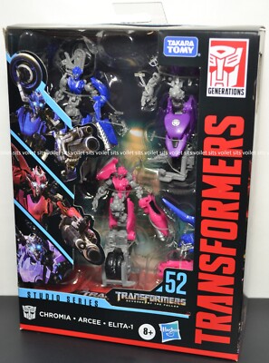 Hasbro Transformers Studio Series Deluxe Class Figures 52 Chromia