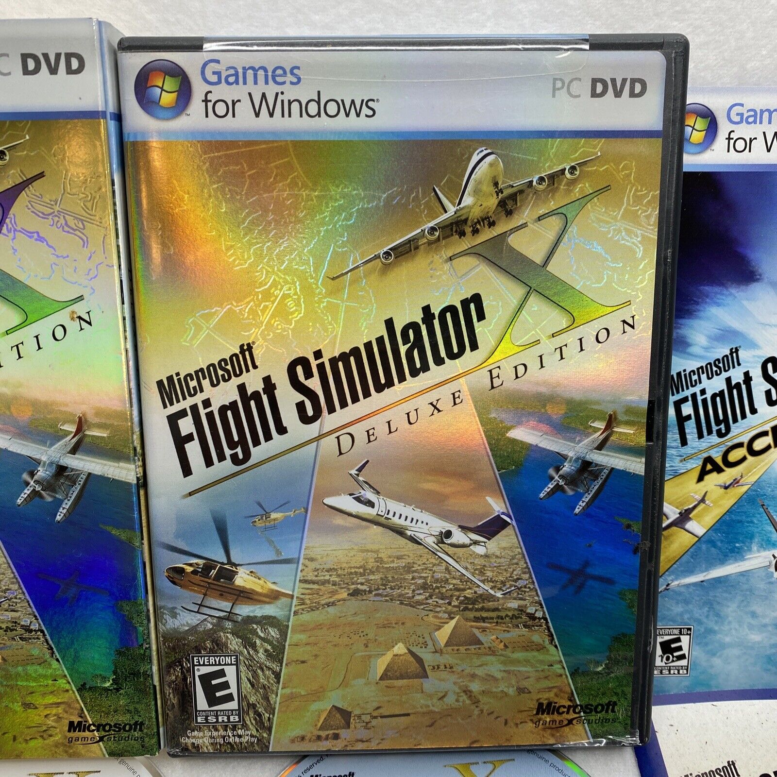 Microsoft Flight Simulator X Gold Edition - PC Flight Sim - New See Desc  882224258043