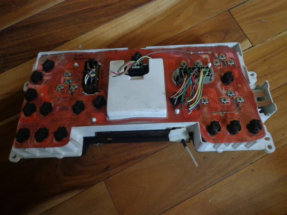 1992 1993 1994 FORD F250 F350 GAS INSTRUMENT CLUSTER UNKNOWN MILEAGE - Imagem 2 de 2