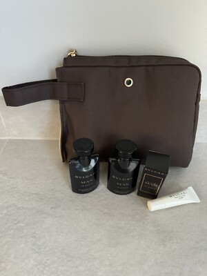 Emirates Business Class Bulgari Amenity Kit Kosmetiktasche