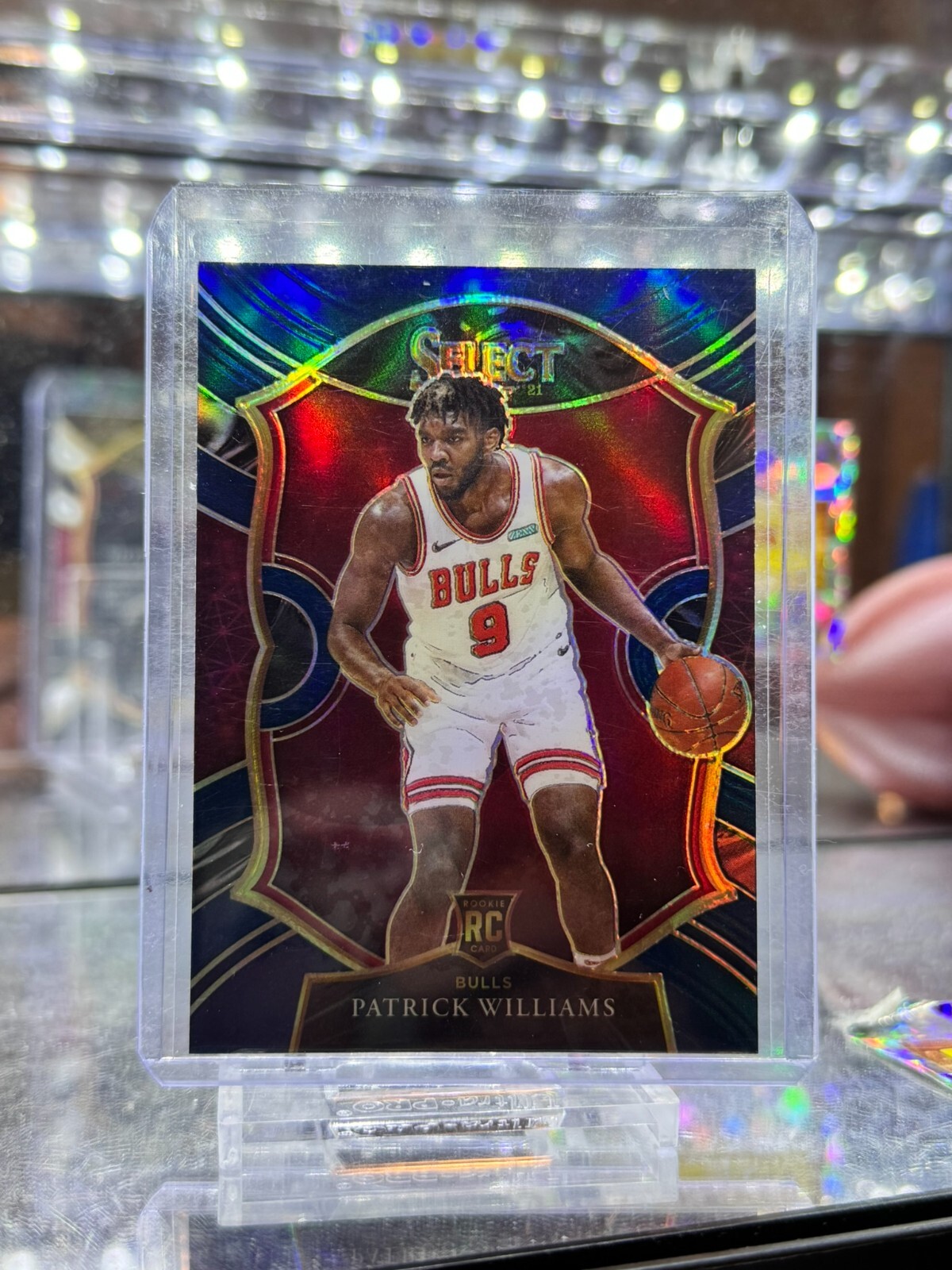 2020-21 Panini Select - Concourse Patrick Williams #64 Blue Prizm RC