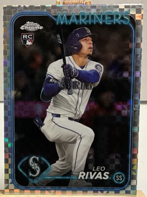2024 Topps  Update Chrome X-Fractor Leo Rivas USC76