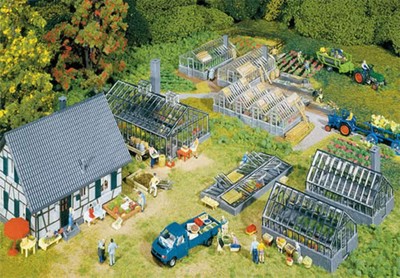 Faller 130253 HO/OO Gauge Garden Centre Kit II