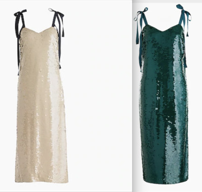 j crew green sequin dress Electric Green Sequin Strapless Gown