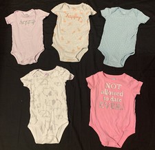 Baby Girl Size 18 Month Lot Of 5  Summer One Piece Outfits Lot 155
