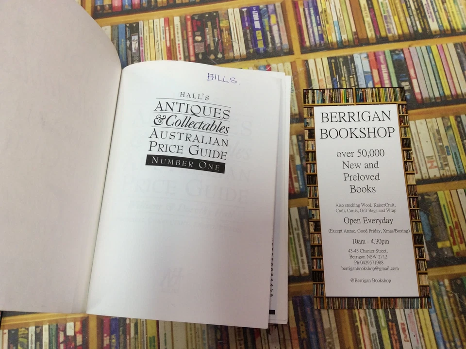 Hall's Antiques & Collectables Australian Price Guide W & D Hall 1999 softcover - Image 2 of 4