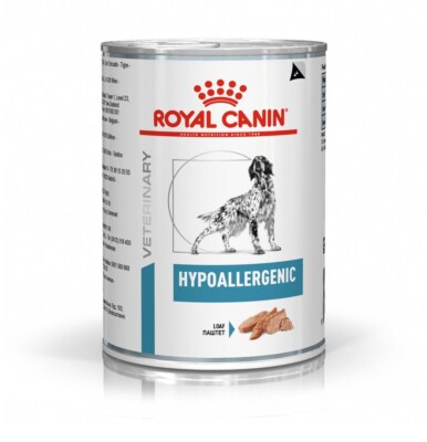 9003579311004 ROYAL CANIN Hypoallergenic Nassfutter für Hunde Pastete 400 g Roya