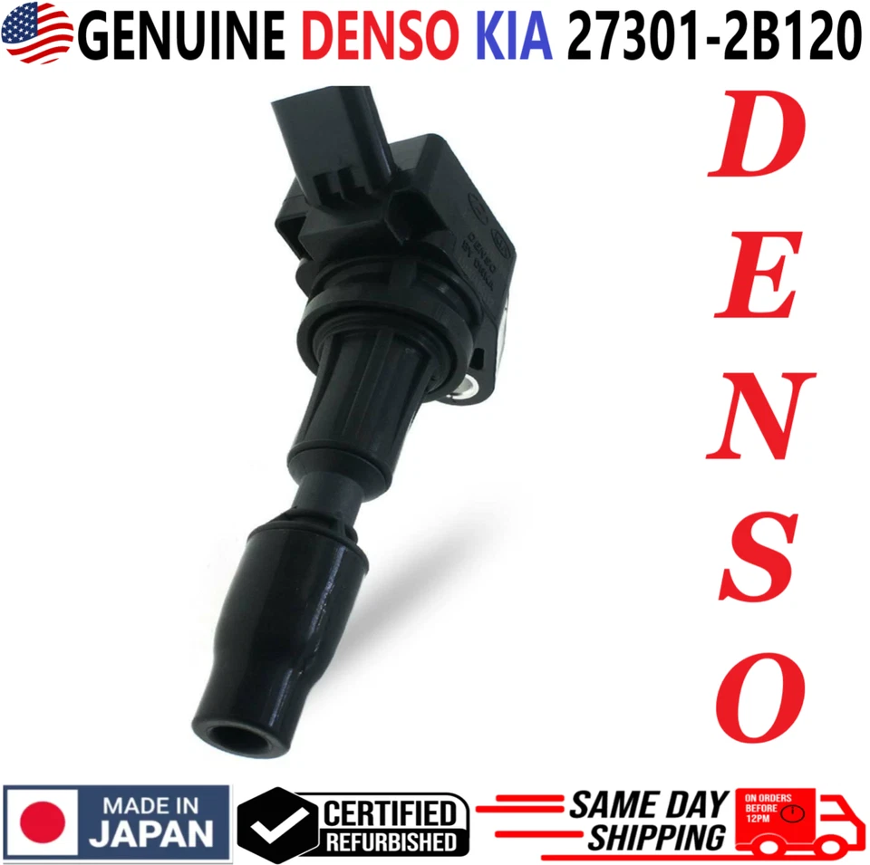 Bobinas de encendido x4 OEM para Hyundai 1.6L I4 y KIA 2015-2022, 27301-2B120, GENUINAS Foto 4 de 4