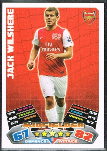 Topps MATCH ATTAX 2011-12 ☆ PREMIER LEAGUE ☆ Fußballkarten #1 bis #180 - Bild 15 von 181