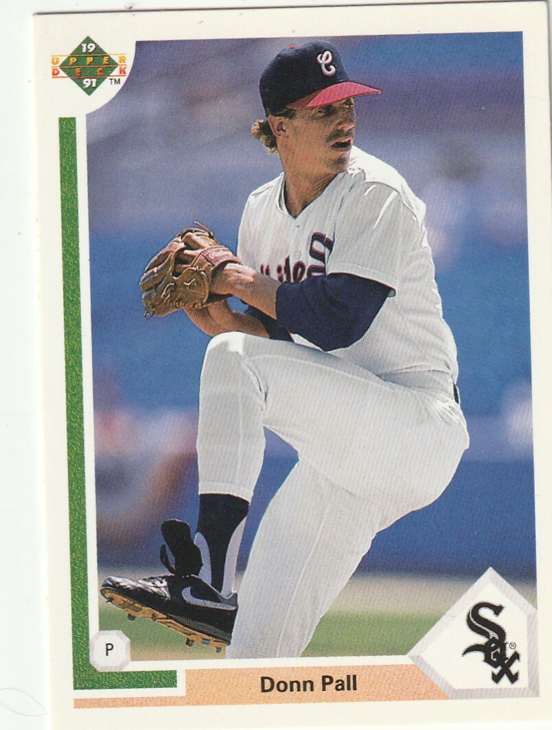 FREE SHIPPING-MINT-1991 Upper Deck Donn Pall #603 PLUS W/SOX BONUS CARDS