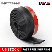 ✅Universal Car Front Bumper Lip Splitter 2.5M Body Spoiler Chin Skirt Protector