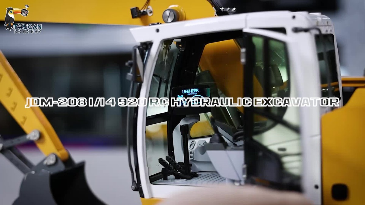 JDM-208 1/14 RC Hydraulic Excavator R920 Metal Remote Control