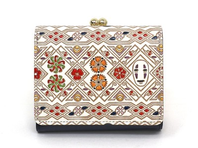 Studio Ghibli Spirited Away Bunkoya Ozeki Trifold Mini Wallet Leather goods