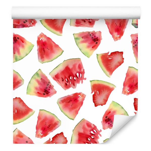 10M Vlies Tapeten Rollen KüChe Obst Exotisch Wassermelonen Kerne Natur Xxl 3170-image