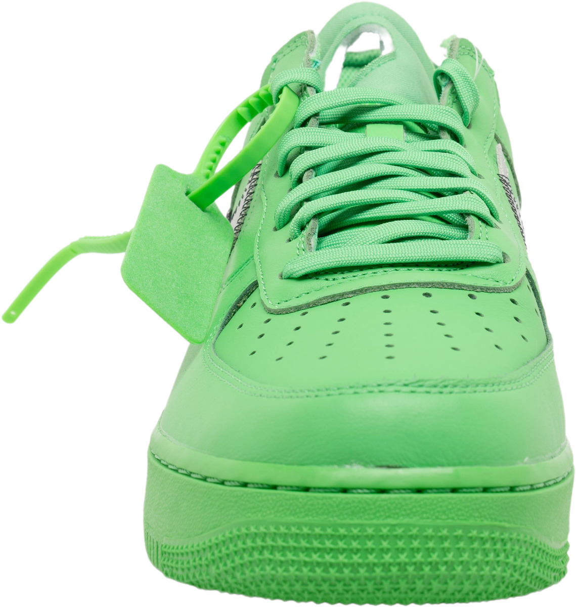 Nike Air Force 1 Low Off white Brooklyn (Light Green Spark) size 6.5