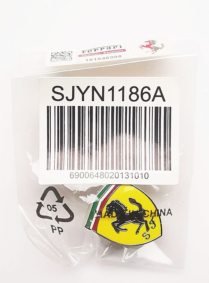 Genuine Ferrari Logo Lapel Pin Car Badge | eBay