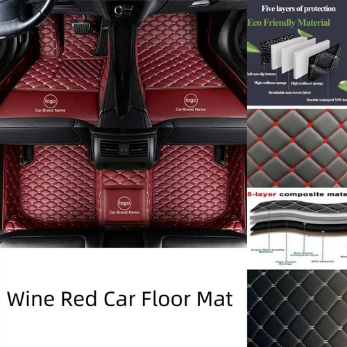 Car Floor Mat For Nissan Titan/Titan Crew Cab All Weather Auto Carpet Custom Mat - Imagen 28 de 38
