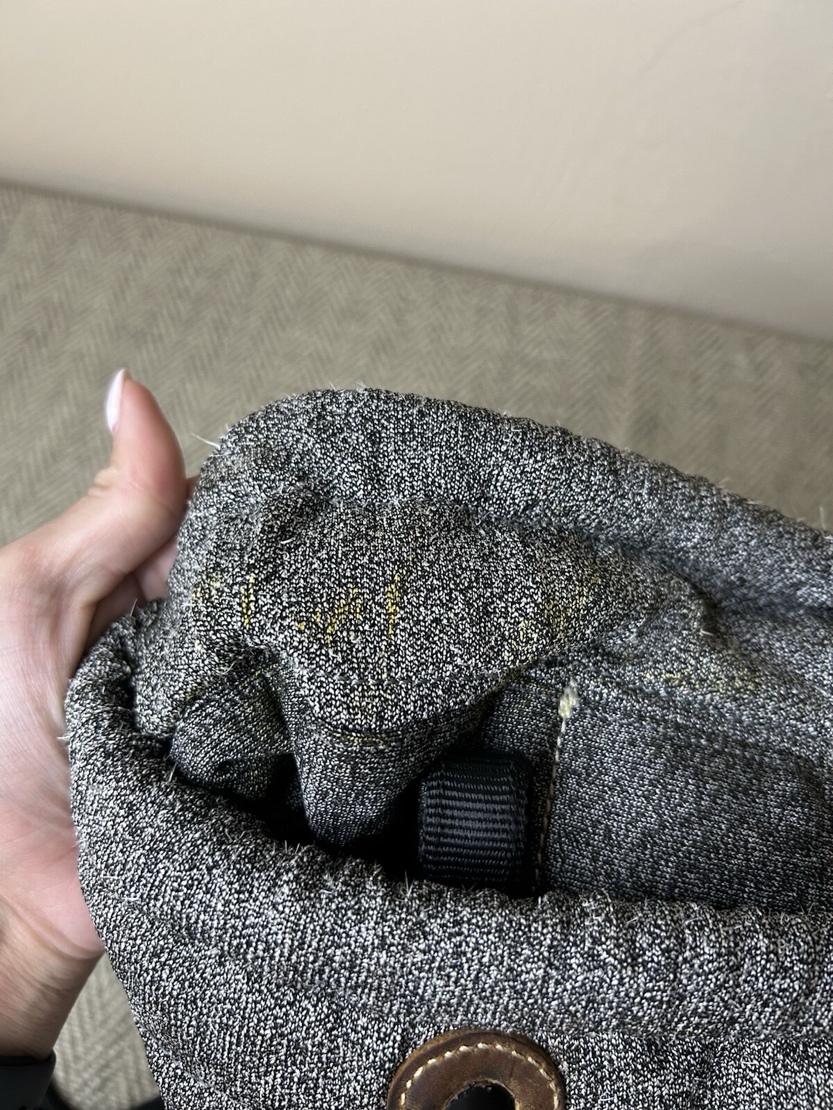 Loctote Original Industrial Bag Flak Sack Gray Anti theft Backpack Travel