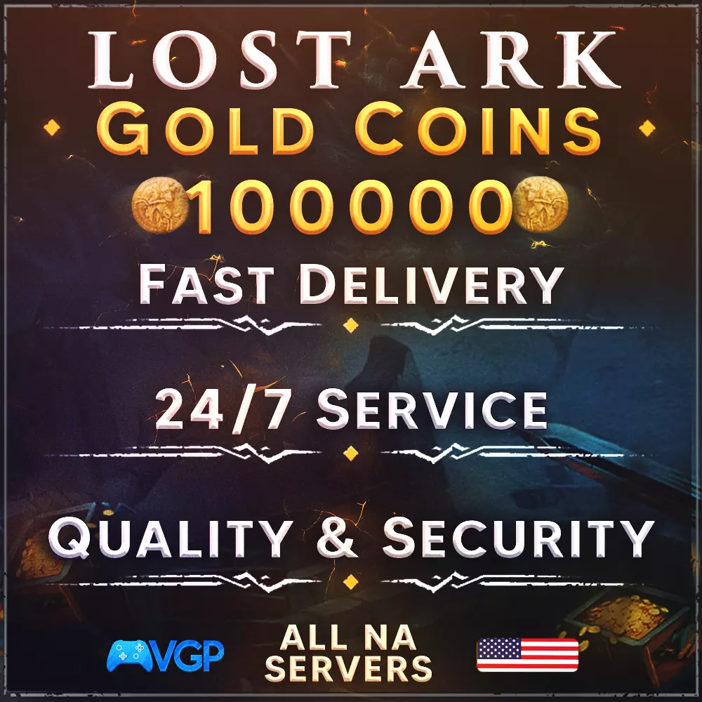 Lost Ark 🔥 Lost Ark Gold 🔥 100K 🔥 All NA Servers 🚛 15 Min Del ✔️Fees  Covered