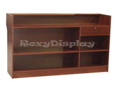 ROXY DISPLAY Register Cherry Stand Display Case Store Fixture Wood Knocked Down #SC-LTC6C