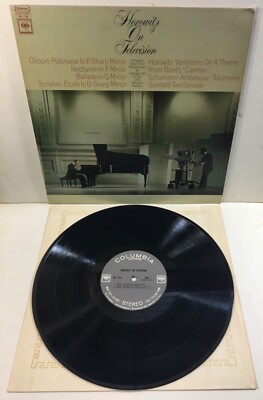 1968 VLADIMIR HOROWITZ On Television LP Columbia MS 7106