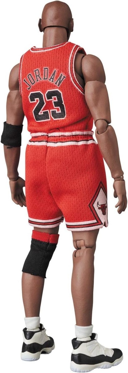 スポーツ Michael Jordan Chicago Bulls Figure AUTHENTIC MICHAEL JORDAN CHICAGO BULLS UNIFORM MAFEX 6
